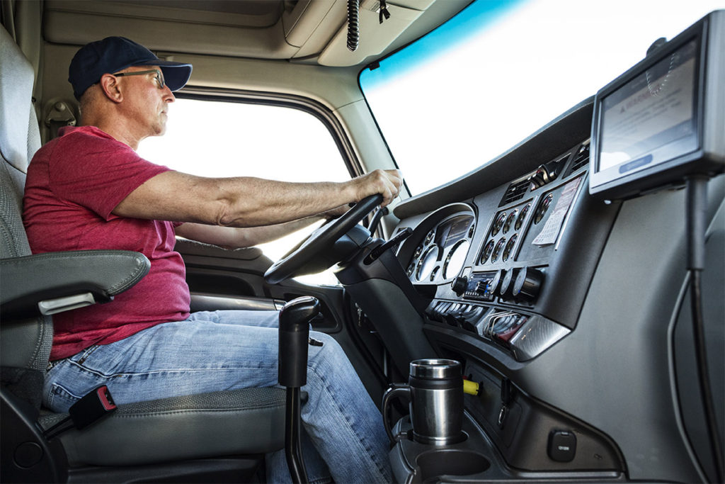 Man Driving a Truck Owner Operator Jobs