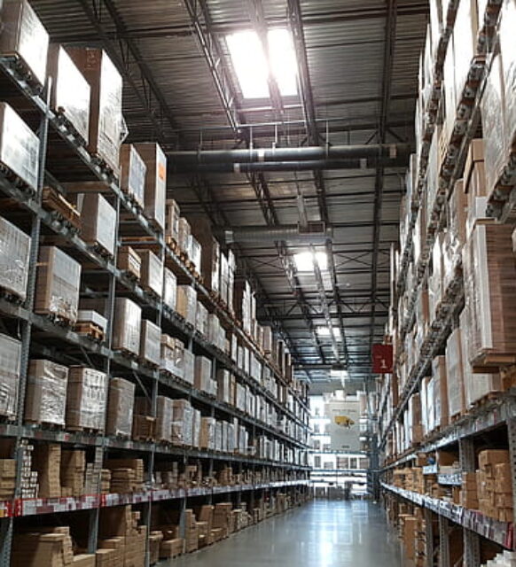 freight full short term storage warehouse